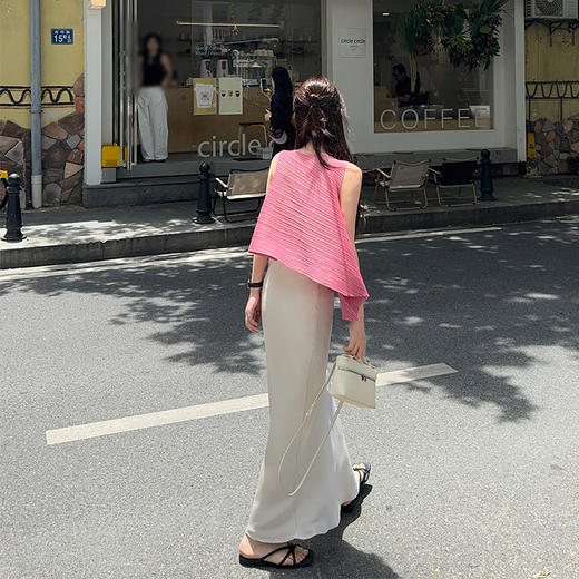 西遇半身裙女夏季新款设计感鱼尾半身裙SS050661 商品图4