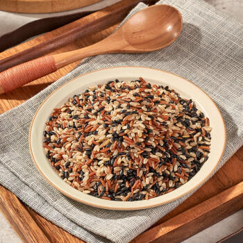 谷经百汇有机三色糙米4.2斤黑米红米轻食大米伴侣粥米搭档 低脂有机杂粮  /粮油调味 /杂粮 /谷米类 商品图4