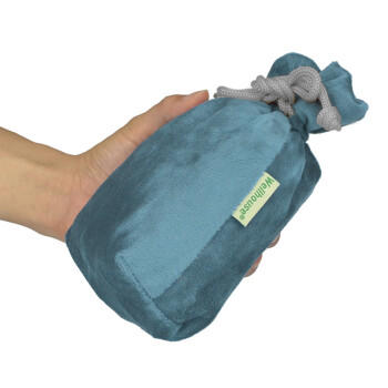 WELLHOUSE夏季旅行颈枕护颈枕4件套装眼罩收纳袋U型枕便携午休神器灰色 商品图3