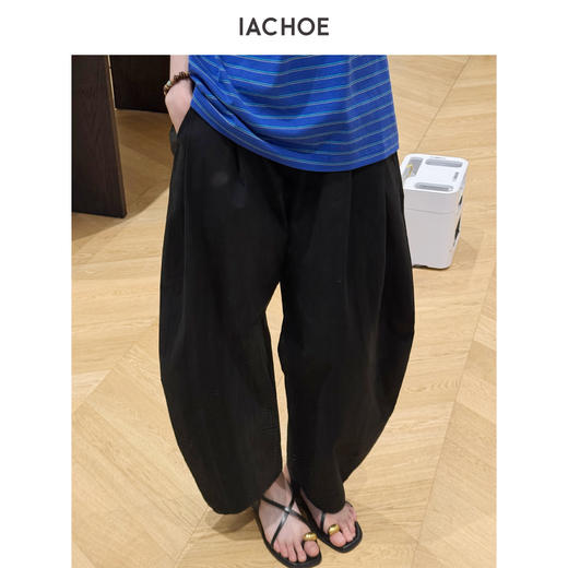 棉仓3621518007-IACHOE阔腿休闲裤 商品图2