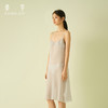 桑罗薄透银灰色乔其吊带裙桑蚕丝女夏修身2025年新款 商品缩略图1