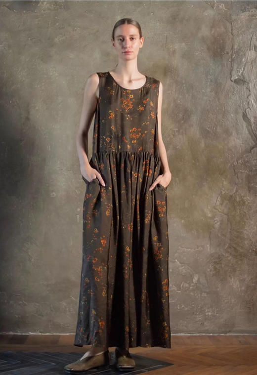 【高品质私服】【UW铜氨丝复古小碎花背心连衣裙】奢雅触感，亲肤悦己，释放随性洒脱之美G1287【无标出货 介意慎拍】CC 商品图10