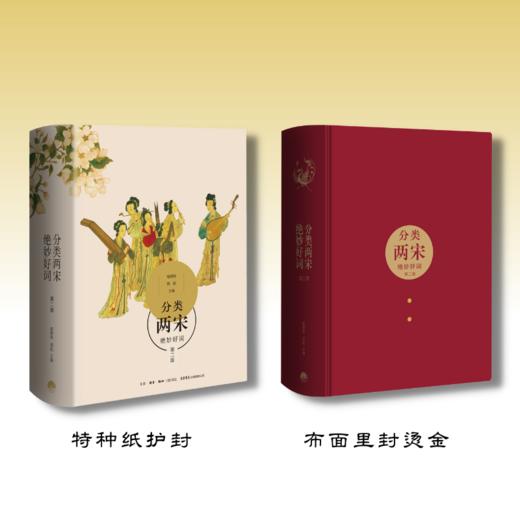 分类两宋绝妙好词（第二版）布面精装，四十二类别，四百位词人，千阕妙词，范仲淹苏轼秦观辛弃疾等手迹细说两宋三百年风流 商品图2