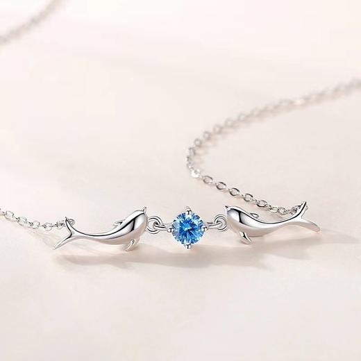 CROCUS海豚之恋 项链（银色）CRSN0084 商品图2