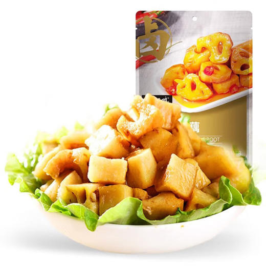 小胡鸭香辣味卤藕158g 商品图0