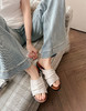 ✨​解锁软软皱皱的曼谷拖🏖度假感一下就来了🛴随意又松弛【ROAADN度假风沙滩鞋麻布褶皱曼谷拖】 商品缩略图0
