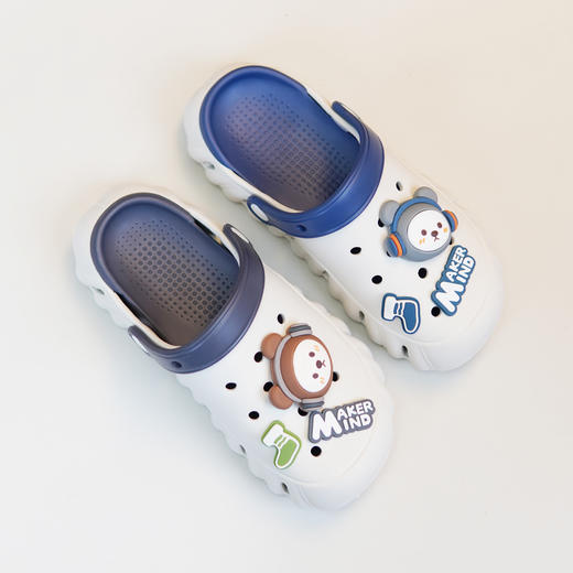 【特价39元】大童夏季卡通花园鞋儿童洞洞鞋外穿室内居家拖鞋【36-40码】【WG25332】 商品图2