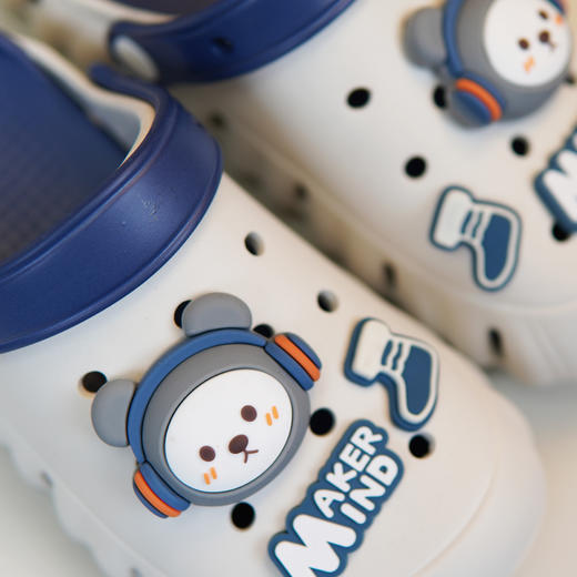 【特价39元】大童夏季卡通花园鞋儿童洞洞鞋外穿室内居家拖鞋【36-40码】【WG25332】 商品图3