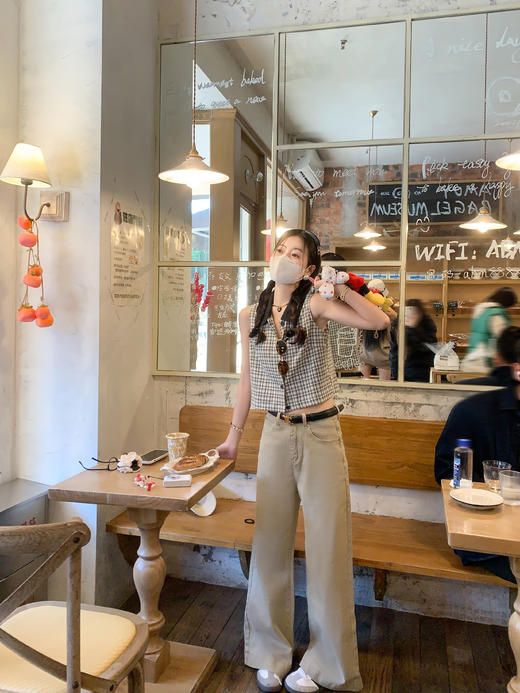 【189元任选2件】最后一波现货！2色阔腿牛仔裤 商品图6