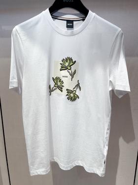 HUGO BOSS T恤男  50536763-100 .