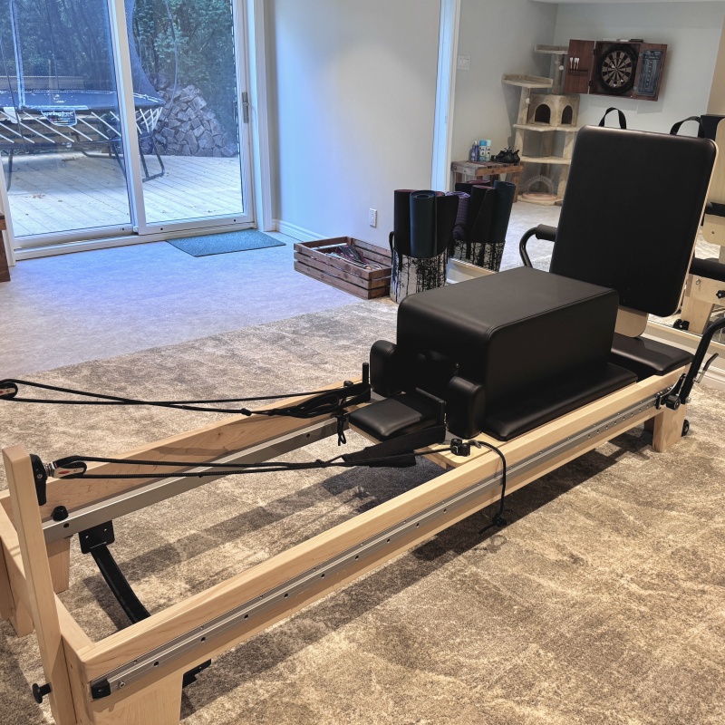 普拉提核心床 精奢顶配 进口枫木 全轨道多功能 滑动板行程长 适合多种身高 |百里居