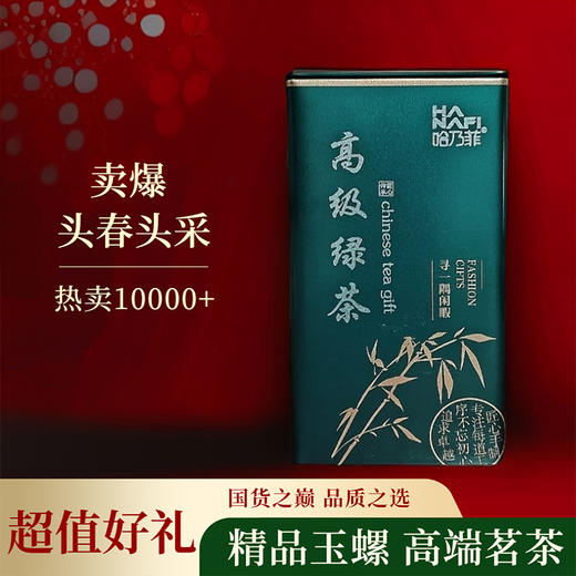 普洱绿茶 明前单芽春尖 哈乃菲茶叶 商品图4