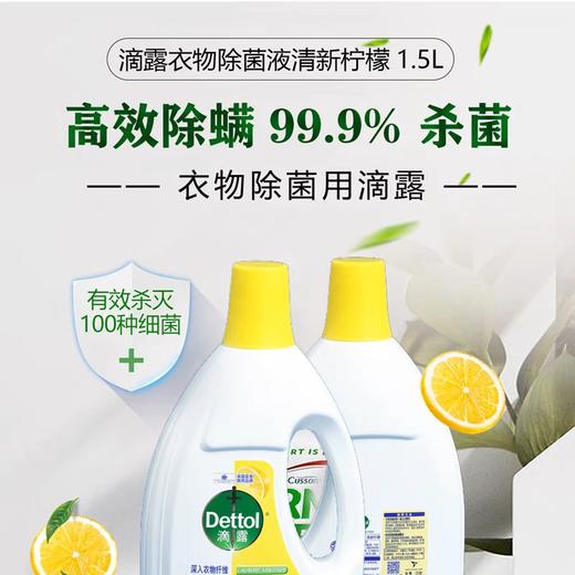 滴露衣服除菌液（清新柠檬）750g 商品图0