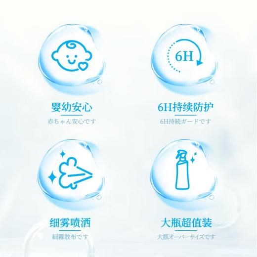 DeRU丹栄 驱蚊酯喷雾200ml（蜜桃香） 商品图1