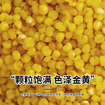 悦谷百味 山西黄小米礼盒6斤（中秋礼盒 山西特产粗粮杂粮节日公司福利） /粮油调味 /杂粮 /其他杂粮 商品图4
