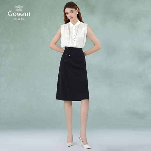 乔万尼A字半身裙显瘦成熟新款气质半裙EI2D730 商品图3