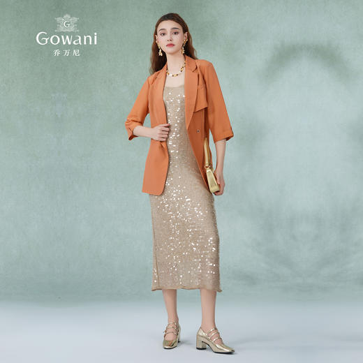 乔万尼夏季短外套七分袖时尚气质收腰ET2B240 商品图1