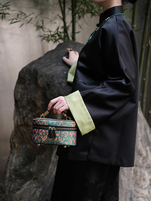 盛唐婧 |青枫手提包-绿色[特价品] 商品图6