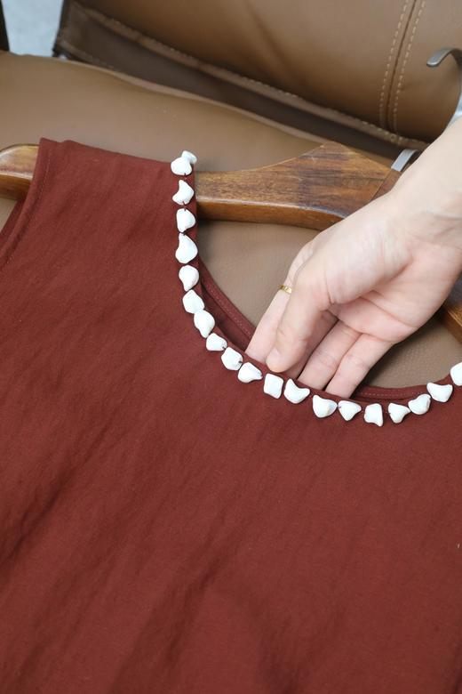 LPIUTY品牌直发！气质赫本风天丝麻连衣裙 B0725030 商品图10