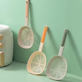 漏勺厨房捞面勺捞饺子 过滤网食品级耐高温意面大漏勺长柄沥水捞勺【超值特卖AL】