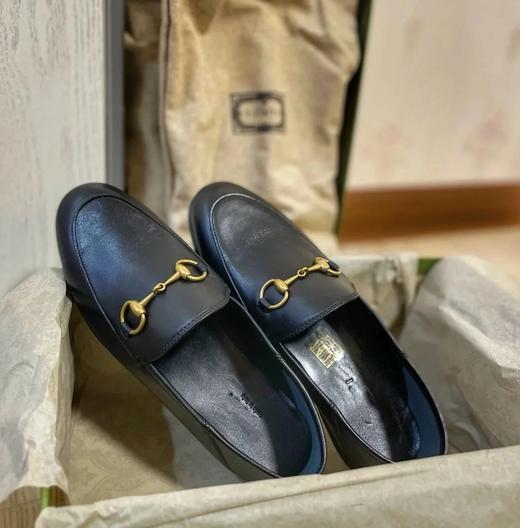 万年经典款  马衔扣踩跟乐福鞋  25新版  复古铜扣两穿羊皮单鞋 经典loafers单鞋 商品图0