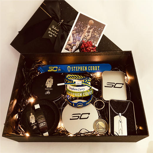 【球迷礼物套装】礼盒装篮球运动手环詹姆斯科比欧文库里哈登杜兰特艾弗森球迷礼物。ry 商品图2