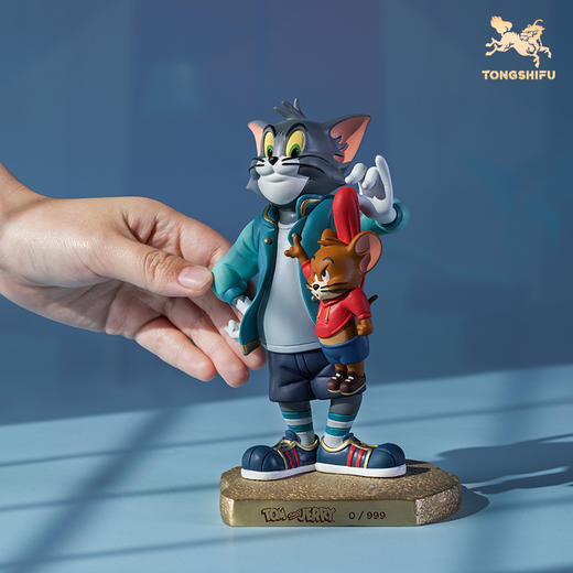 铜师傅 正版授权《猫和老鼠》AC款 限量手办 桌面铜摆件 商品图4