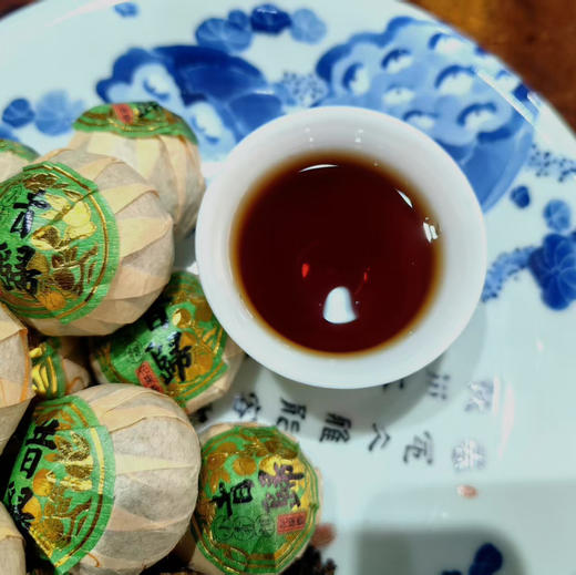 「蓝蜜蜂·普洱茶」老树小青柑 商品图2