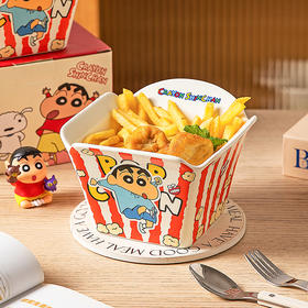 摩登主妇薯条炸鸡爆米花碗家用高颜值餐具网红零食水果沙拉泡面碗