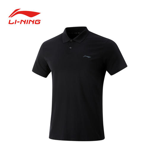 李宁男士夏季短袖POLO衫新款冰感T恤运动服APLV037 商品图1