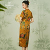乔万尼真丝提花连衣裙重磅40mm桑蚕丝新中式复古旗袍ET2E315 商品缩略图4
