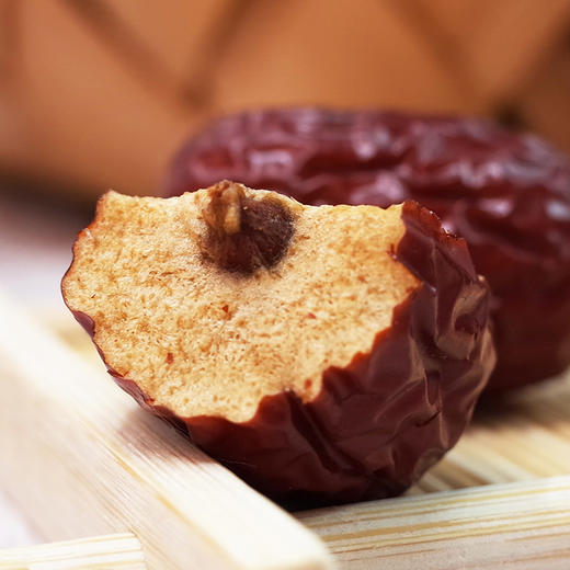【蜜饯精选】若羌有机灰枣 自然成熟吊干红枣 有机认证 原生美味 肉厚核小 甘甜醇香 精选灰枣 原滋原味 开袋即食 商品图4