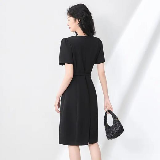 「高货wl」全新升级【铂金会员312/天猫419/差价107】(94620)洛诗琳静奢气质蝴蝶千金风连衣裙2025夏款新款收腰显瘦裙子94620 商品图3