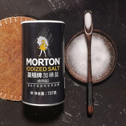 【悦惠精选】莫顿牌加碘精制盐737g 商品图2