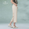 乔万尼米色阔腿裤显瘦百搭舒适新款八分裤EI2F793 商品缩略图2