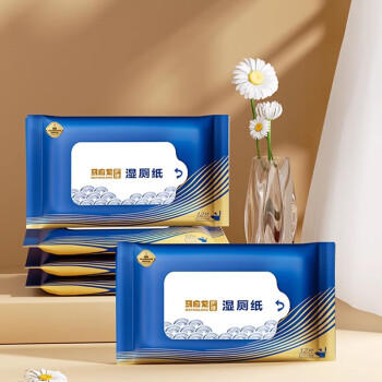 马应龙湿厕纸小包便携装12抽*20包 厕纸家庭装湿巾洁厕如厕湿纸巾 /家庭清洁/纸品 /清洁纸品 /湿厕纸 商品图5