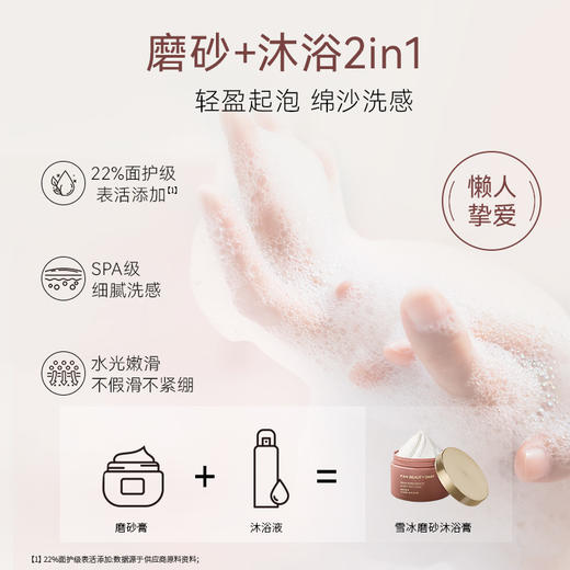 【双十二返场】米乳雪冰泡泡磨砂身体沐浴膏300g 商品图2