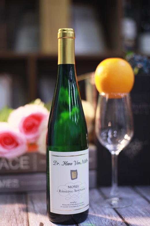 德国汉斯博士摩泽尔雷司令晚收甜白葡萄酒 商品图2