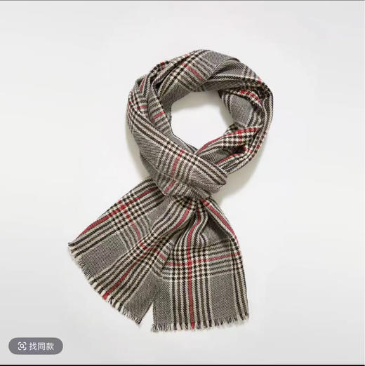 杞冠臻选 | YAKOO  21款牦牛绒手工粗放围巾 35x190cm 商品图3