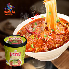 麻六记泡椒米线134g*6夜宵早餐米线方便面速食 /粮油调味 /方便食品 /特色米粉/米线