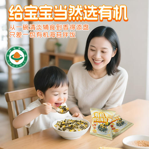 有机拌饭海苔（玉米味）100g（10g×10包） 商品图1