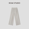 ROMI STUDIO“轻盈自在”松紧腰弹力宽松运动直筒休闲裤RW24LXT0683【发货时效25天】 商品缩略图4