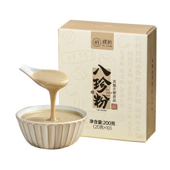 璞匠八珍粉正品山药粉薏仁粉茯苓莲子陈皮早餐粉食品200g /粮油调味 /杂粮 /其他杂粮 商品图3