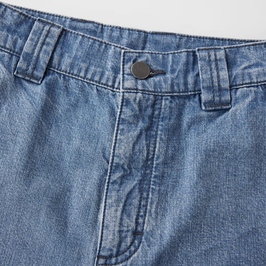 ROMI STUDIO“机场牛仔”欧洲进口棉轻薄空气感牛仔裤 RWCSX82121 商品图3