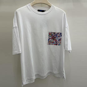 KITON 男士圆领短袖T恤 白色 UMM052801001