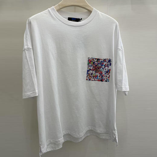 KITON 男士圆领短袖T恤 白色 UMM052801001 商品图0