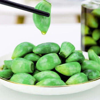 万兴姜老大新鲜腊八蒜糖醋蒜绿蒜醋泡蒜糖蒜头密封罐山东特产正宗400g*4罐 /粮油调味 /调味品 /榨菜/酱腌菜 商品图2