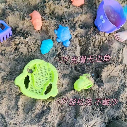 💥【大象沙滩玩具9件套】9件套风沙滩玩具必入款挖沙铲子，一应俱全😍 💥秒变小达人，环保材质，玩沙，玩水，💧决明子信手拈来,夏季必备神器,闭眼入✨ 商品图3