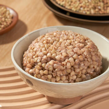 吾谷为伴有机荞麦米1.8斤三角麦仁 粥米搭档 大米伴侣 粗粮 杂粮 罐装 /粮油调味 /杂粮 /谷米类 商品图4