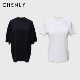 不退不换！尘衣｜25春夏男女款环保纸纱纤维素基础短袖